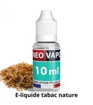 E-Liquide Tabac Nature 0MG 10ML