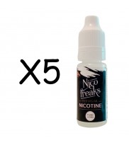 Pack x5 Nicotine Booster Nico Freaks 19.9MG