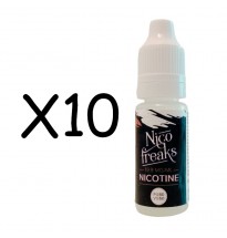 Pack x10 Nicotine Booster Nico Freaks 19.9MG