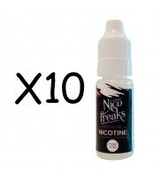 Pack x10 Nicotine Booster Nico Freaks 19.9MG